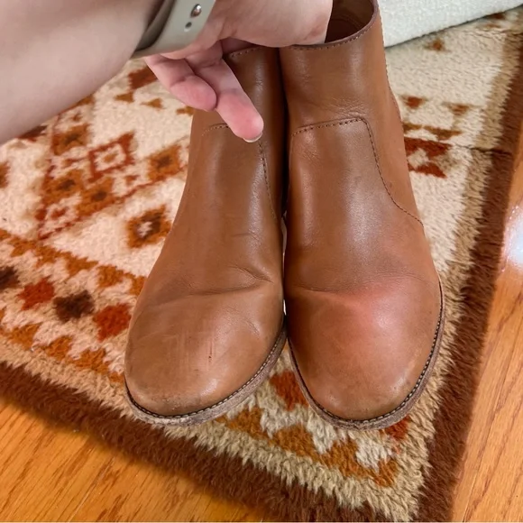 Madewell The Brenner Boot in Brown Leather SZ 8 | Leather Booties - Picture 14 of 14